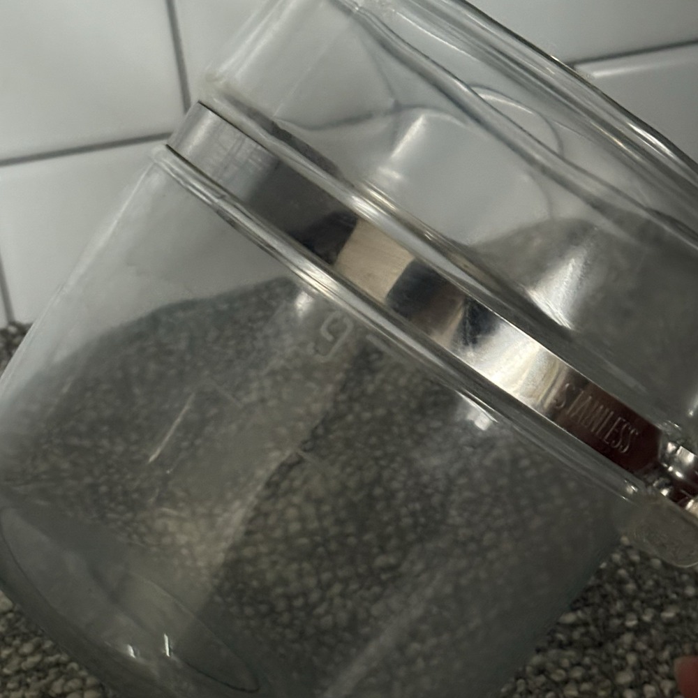 Pyrex VTG Glass Coffee Pot Stainless Steel Trim Acrylic Handle‎ 9 Cup 7759 - Picture 8 of 16